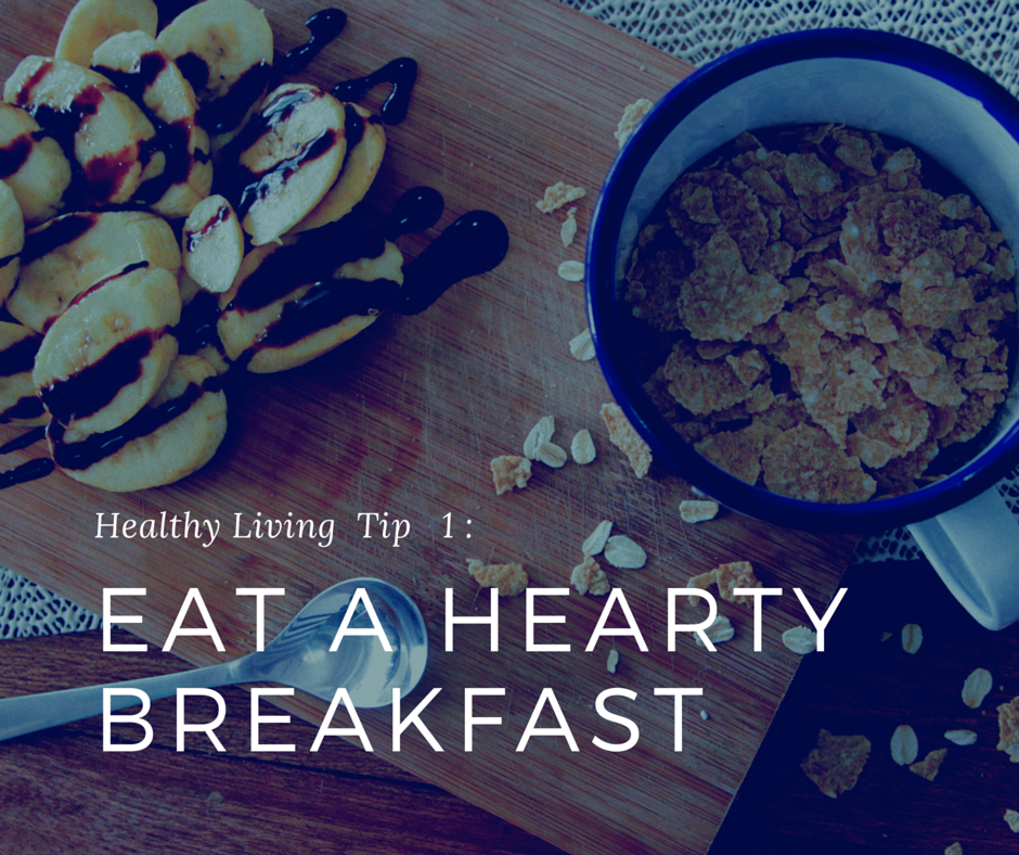 The importance of eating breakfast for a healthy diet and weight loss